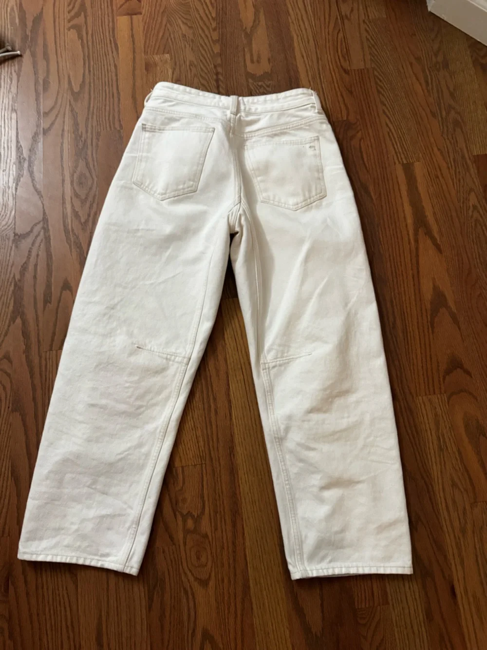 Madewell the darted barrel leg jean in vintage canvas - Picture 3 of 3